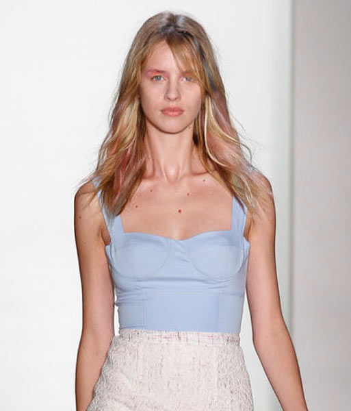 12 09 fashion week spring summer ss 2012 hair colour trends 2