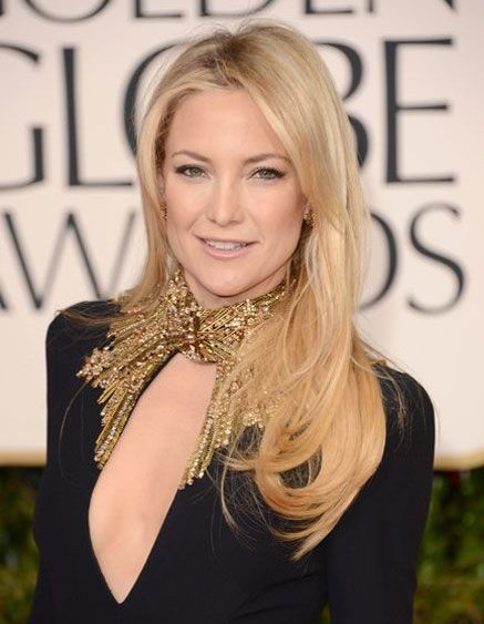 13 01 Kate Hudson 70 Golden Globes hair