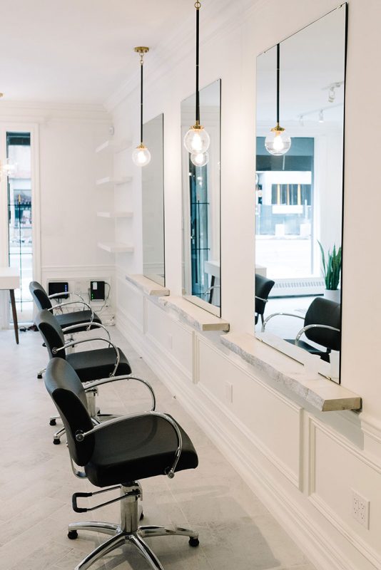 A Closer Look at this Cozy TorontoBased Salon Salon